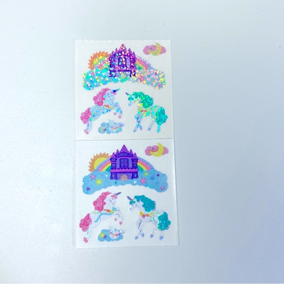Bundle of Vintage Sandylion stickers lot of 12 my little pony fairy mushroom - Picture 5 of 14